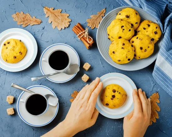 Pumpkin Chocolate Chip Cookies