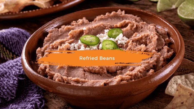 Calories in refined beans