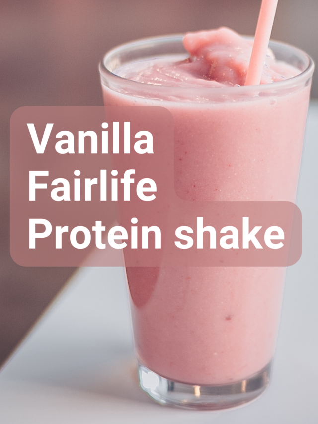 Vanilla Fairlife Protein Shakes