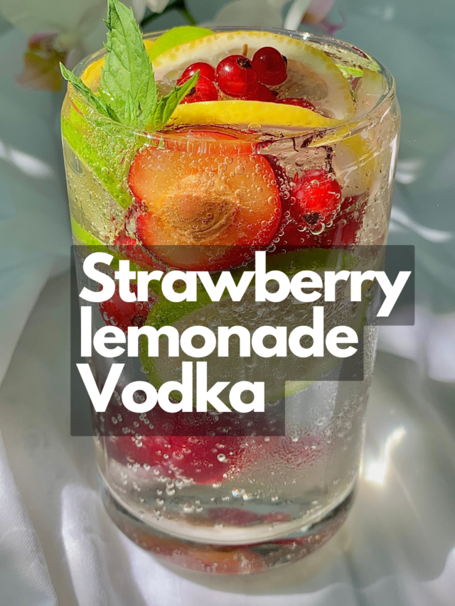 Strawberry Lemonade Vodka